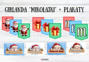 GIRLANDA "MIKOŁAJKI" + PLAKATY