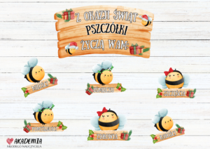ŚWIĄTECZNE ŻYCZENIA - WERSJA PSZCZÓŁKI