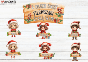 ŻYCZENIA ŚWIĄTECZNE - WERSJA PIERWSZAKI