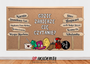 "GDZIE ZABIERZE CIĘ CZYTANIE?" GAZETKA