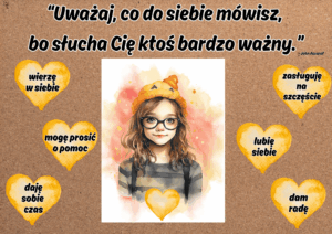 MATERIAŁY NA GAZETKĘ "UWAŻAJ, CO DO SIEBIE MÓWISZ"
