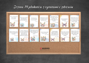PLAKATY Z CYTATAMI O ZDROWIU