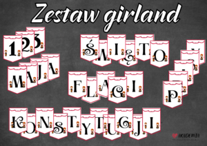 Zestaw girland