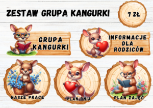 ZESTAW GRUPOWY "KANGURKI"