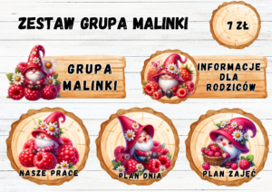 ZESTAW GRUPA MALINKI