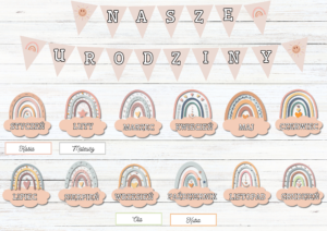 KALENDARZ URODZIN BOHO