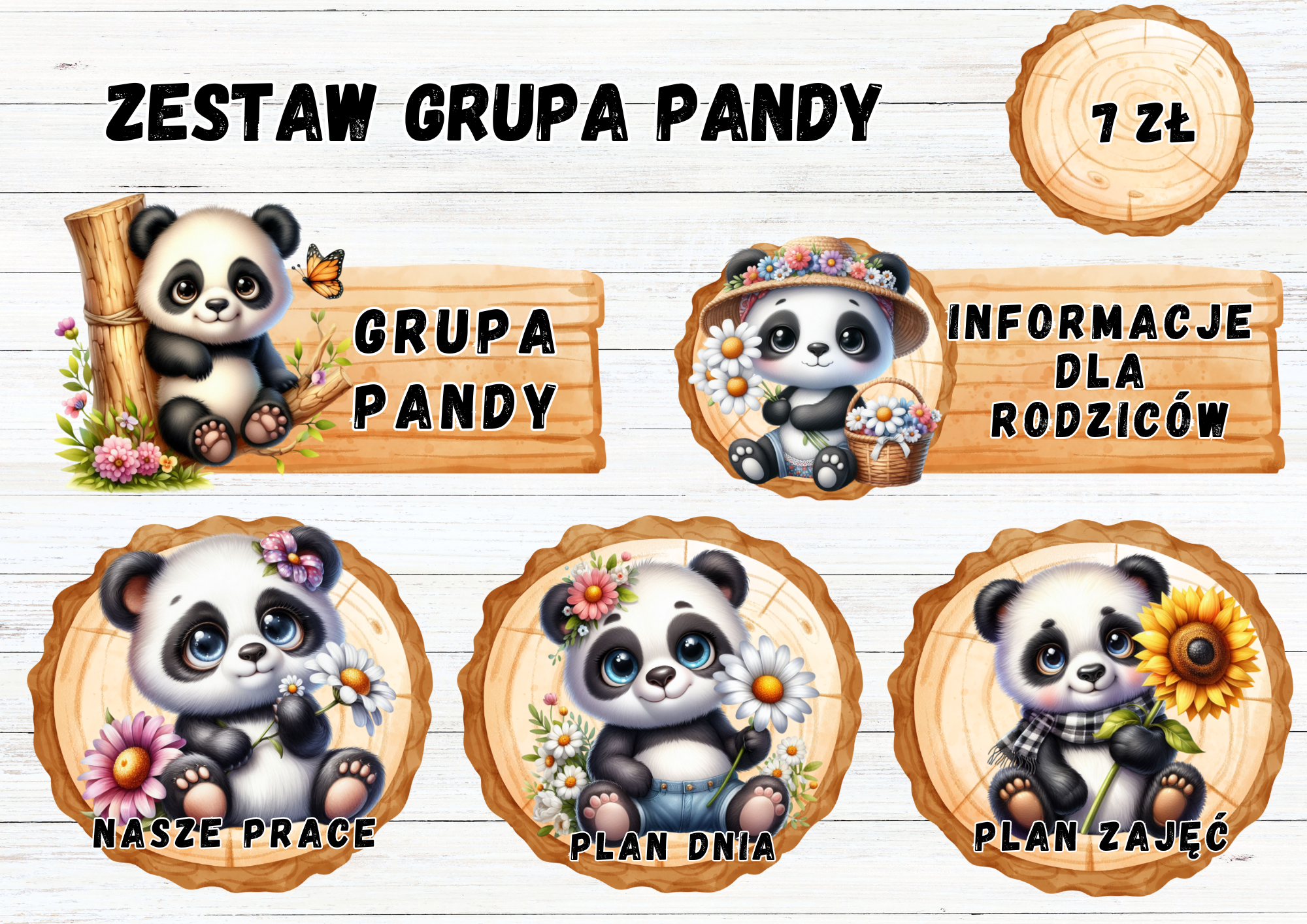 ZESTAW GRUPA PANDY