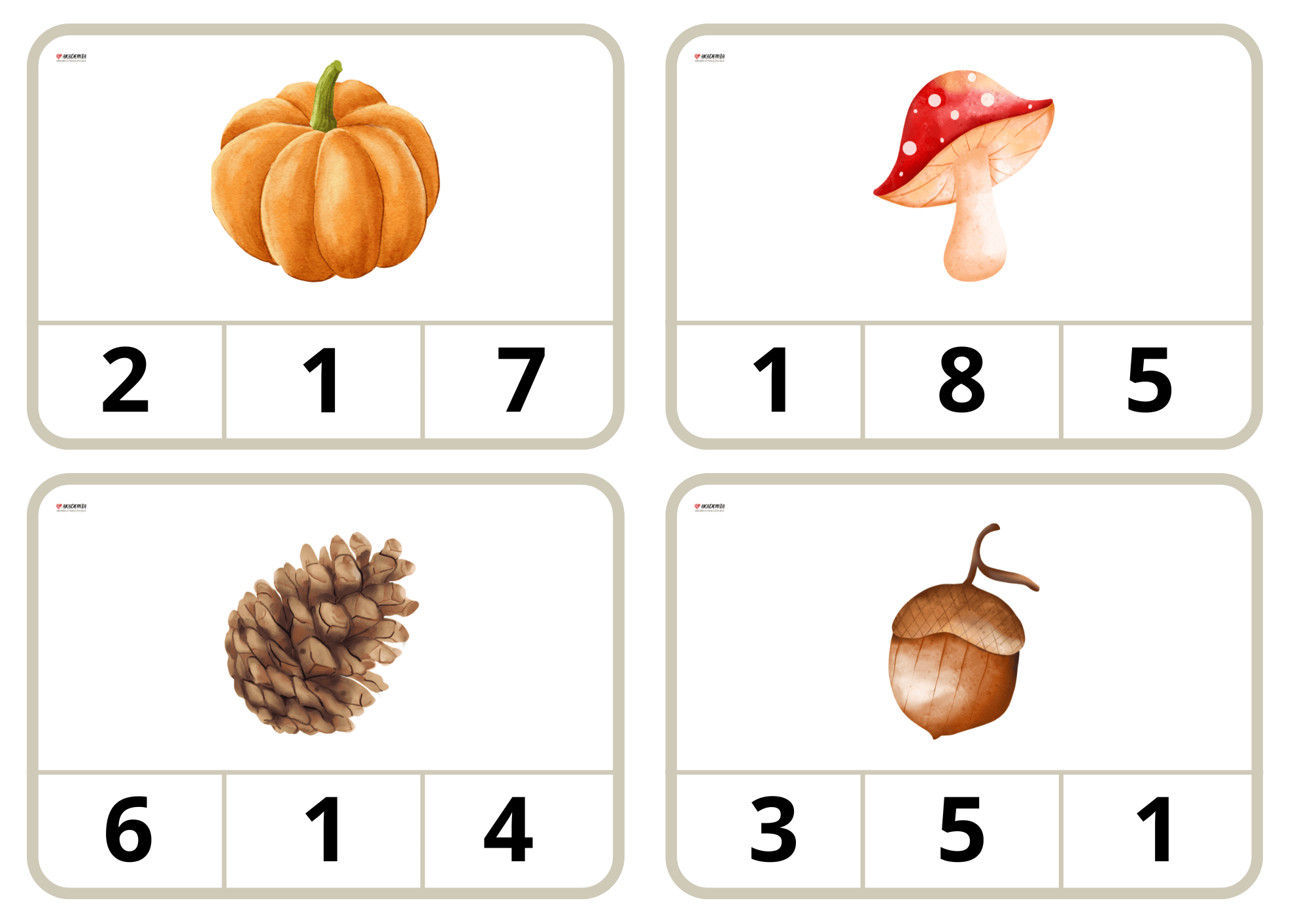 KLAMERKOWE POMOCE - JESIEŃ - obrazek 2