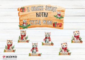 ŻYCZENIA ŚWIĄTECZNE GRUPA KOTKI
