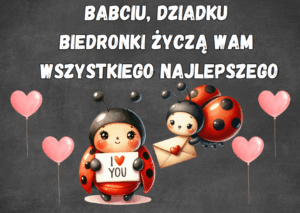 DEKORACJA NA "DZIEŃ BABCI I DZIADKA" BIEDRONKI