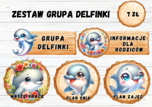 ZESTAW GRUPOWY "GRUPA DELFINKI"
