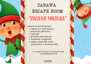 GRA ESCAPE ROOM "UWOLNIĆ MIKOŁAJA"