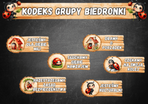 Kodeks grupy przedszkolnej "Biedronki"