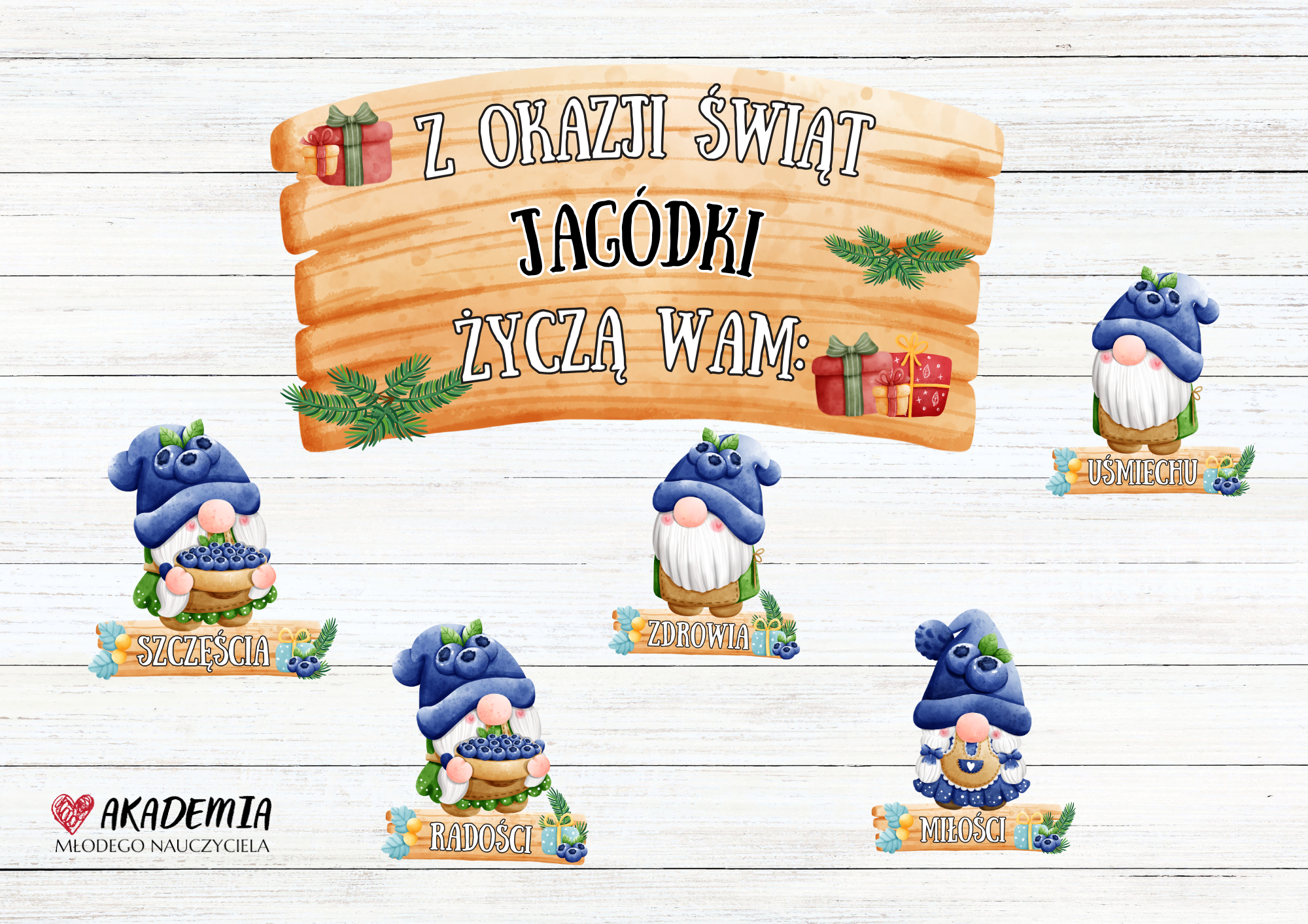 Życzenia Świąteczne od Grupy Jagódek
