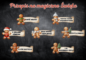 GAZETKA "PRZEPIS NA MAGICZNE/UDANE ŚWIĘTA"