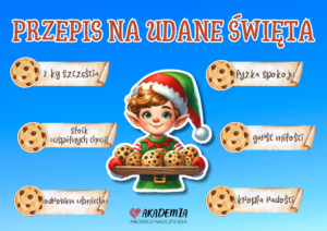 "PRZEPIS NA UDANE ŚWIĘTA" GAZETKA