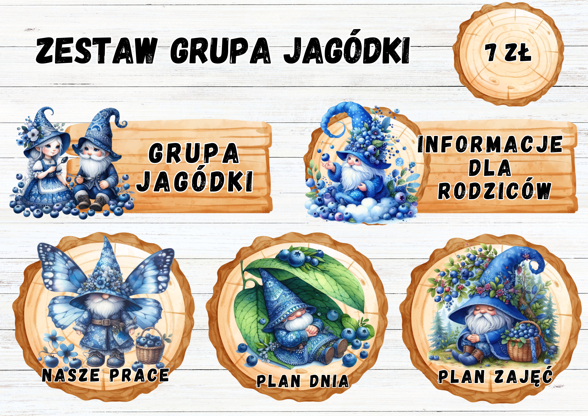 ZESTAW GRUPOWY GRUPA "JAGÓDKI"