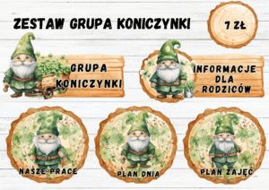 ZESTAW GRUPOWY "GRUPA  KONICZYNKI"