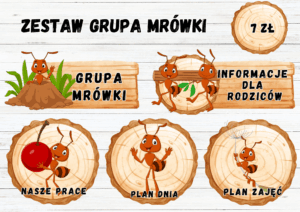 ZESTAW GRUPOWY "GRUPA MRÓWKI"