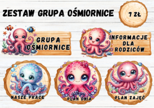 ZESTAW GRUPOWY "GRUPA OŚMIORNICE"