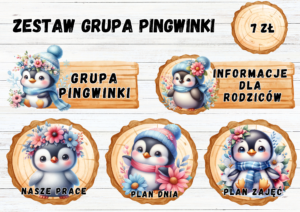 ZESTAW GRUPOWY GRUPA "PINGWINKI"
