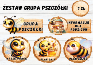 ZESTAW GRUPOWY "GRUPA PSZCZÓŁKI"