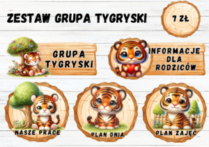 ZESTAW GRUPOWY "GRUPA TYGRYSKI"