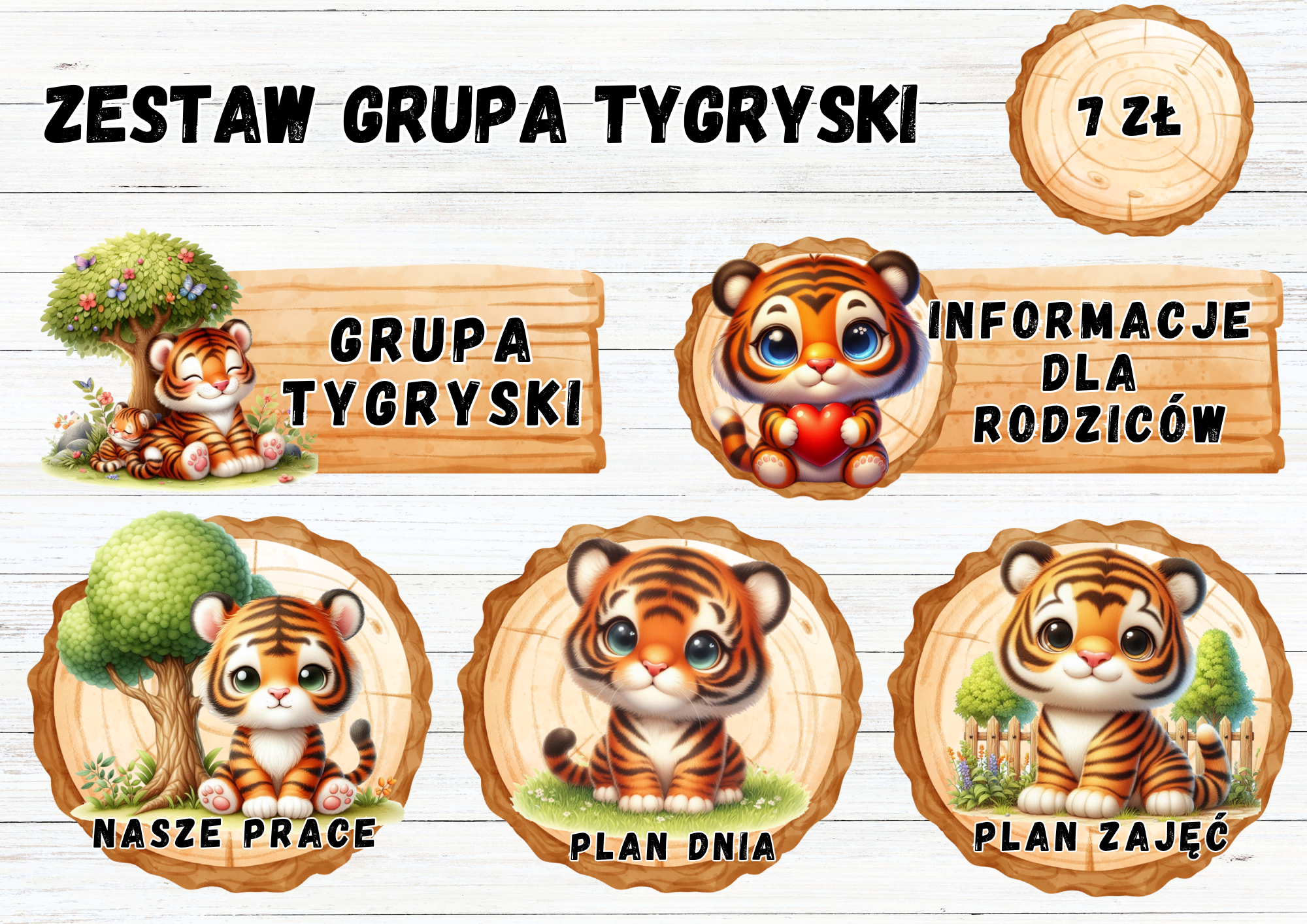 ZESTAW GRUPOWY "GRUPA TYGRYSKI"