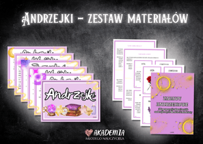 Zestaw materiałów na Andrzejki