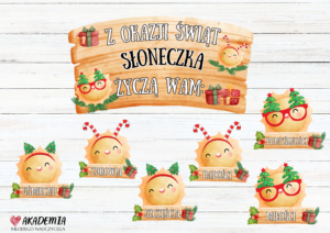 Życzenia Świąteczne od Grupy "Słoneczek"
