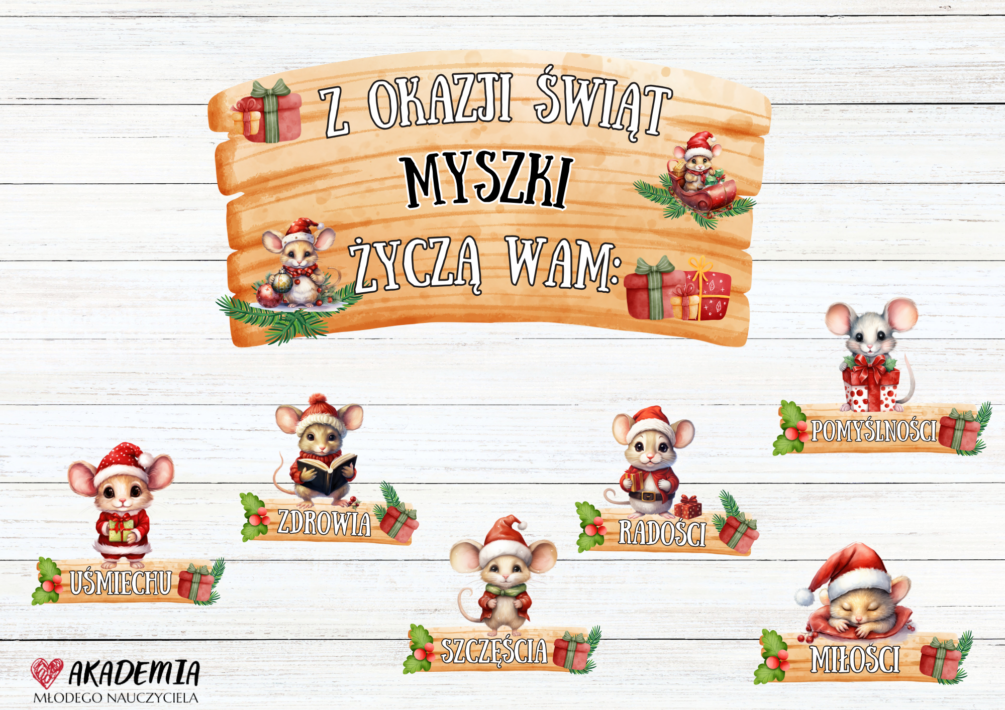 Życzenia Świąteczne od Grupy “Myszek”