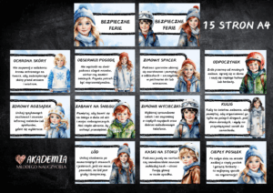 BEZPIECZNE FERIE - GAZETKA