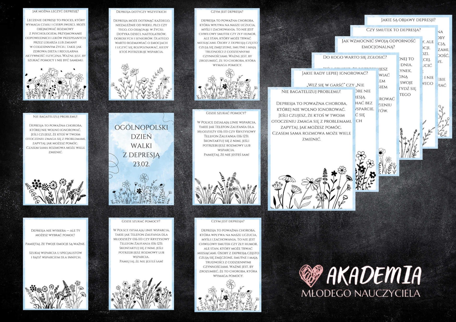 Ogólnopolski Dzień Walki z Depresją - Gazetka Edukacyjna
