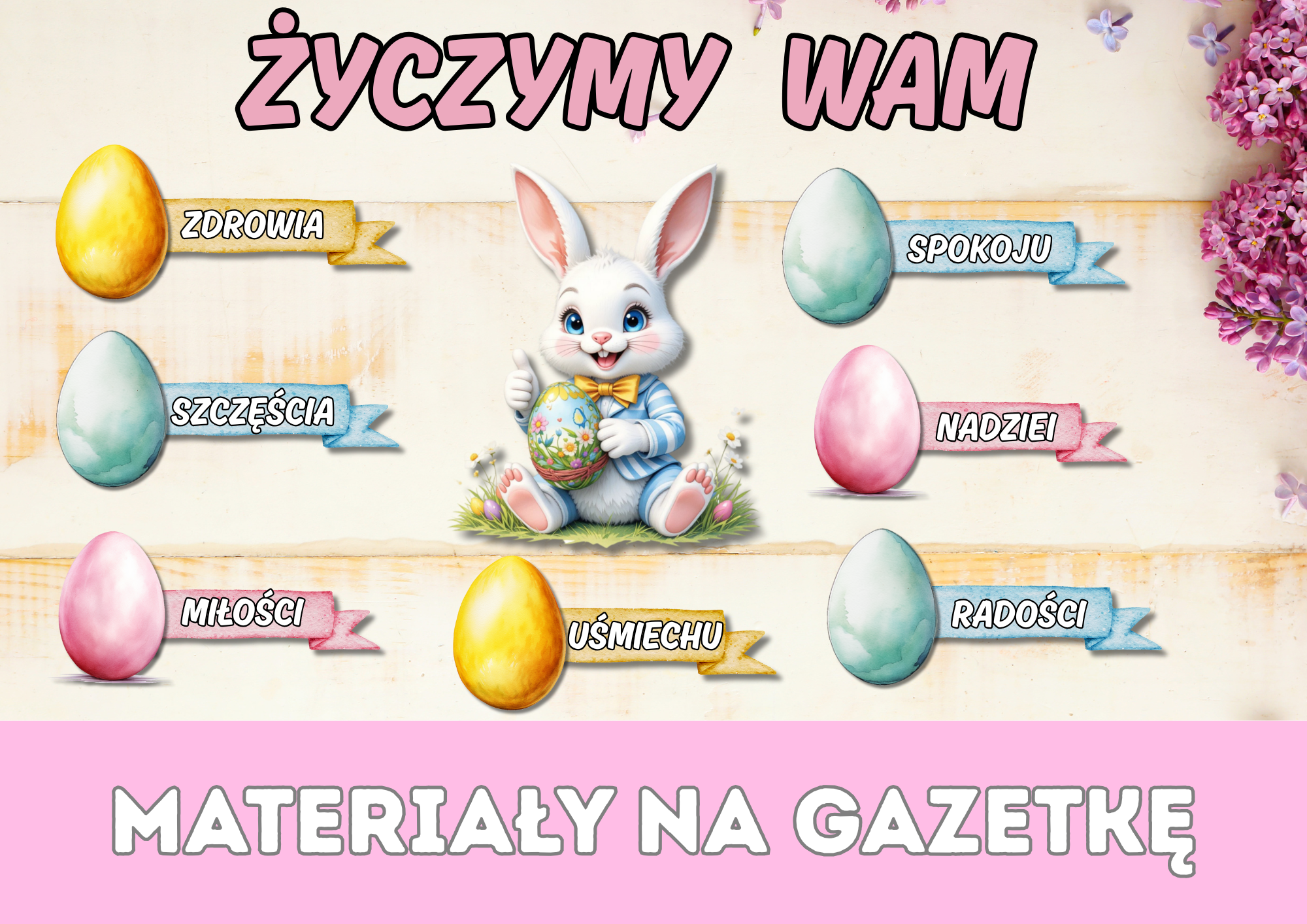 Zestaw Wielkanocnych Życzeń