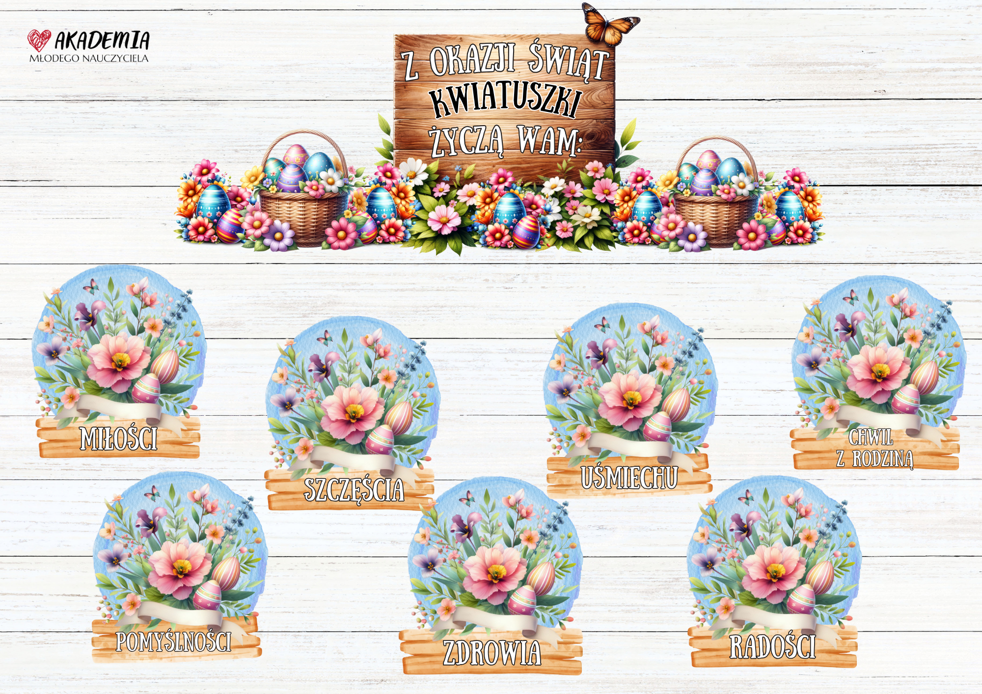 Wielkanocne Życzenia od Grupy Kwiatuszków