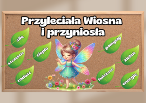 Gazetka szkolna wiosna