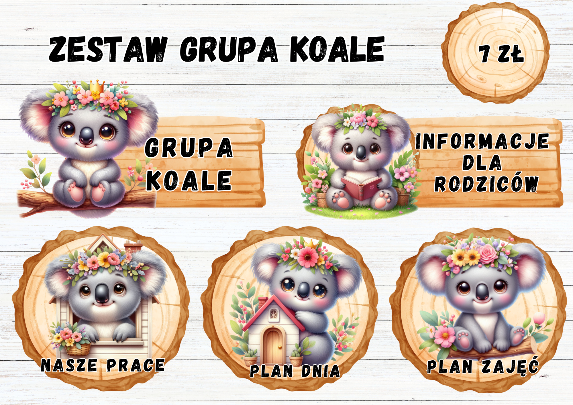 ZESTAW GRUPOWY GRUPA "KOALE"