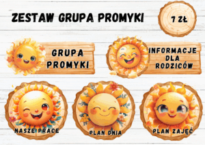ZESTAW GRUPOWY GRUPA "PROMYKI"