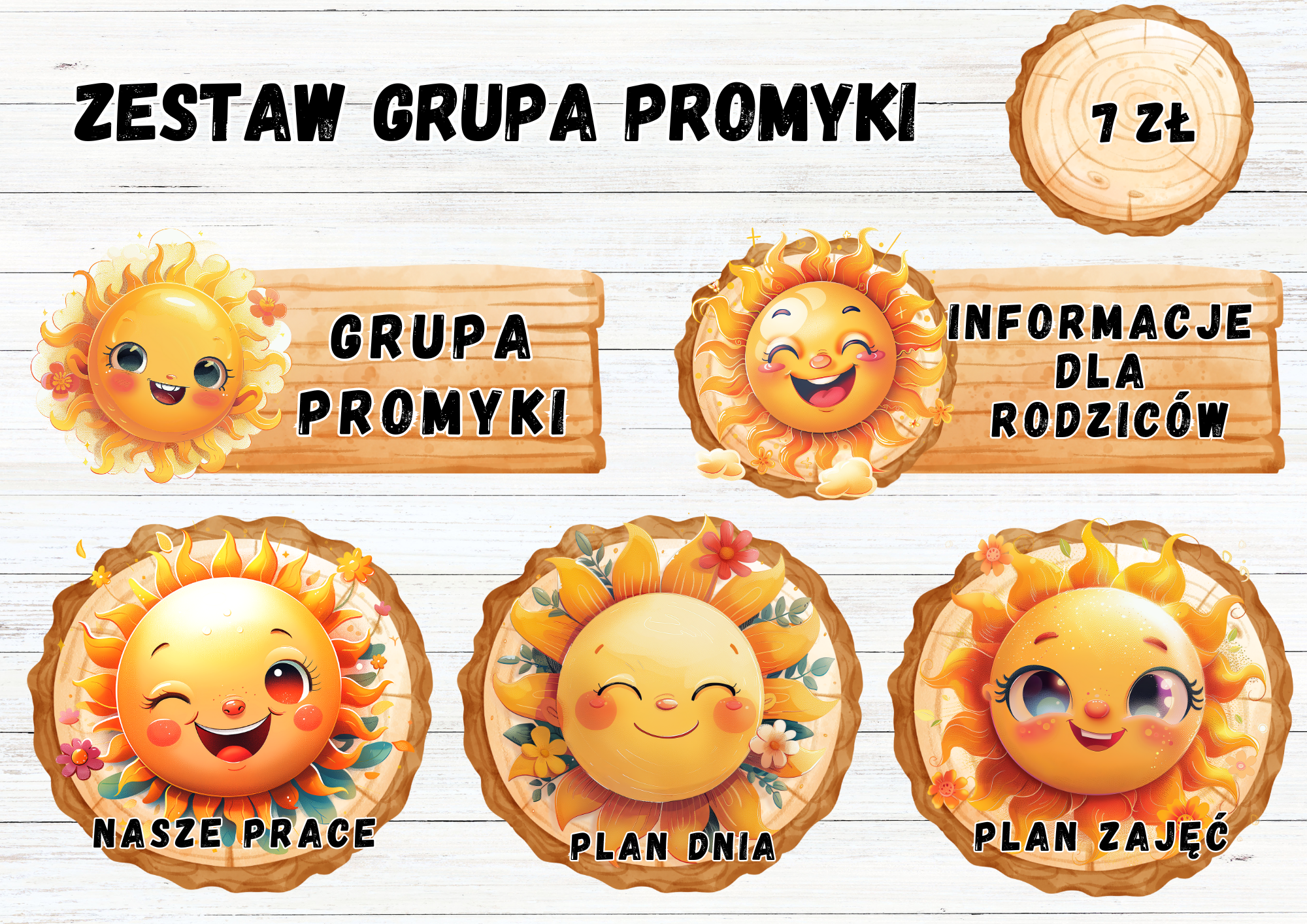 ZESTAW GRUPOWY GRUPA "PROMYKI"