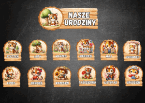 ZESTAW URODZINY TYGRYSKI