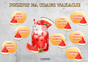 GAZETKA NA WAKACJE - PRZEPIS NA UDANE WAKACJE