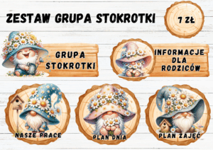 ZESTAW GRUPOWY GRUPA "STOKROTKI"