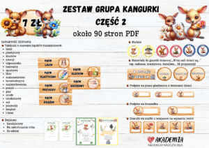 ZESTAW GRUPA KANGURKI 2