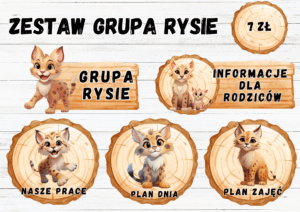 ZESTAW GRUPA RYSIE