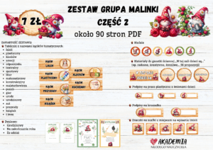 ZESTAW GRUPA MALINKI 2