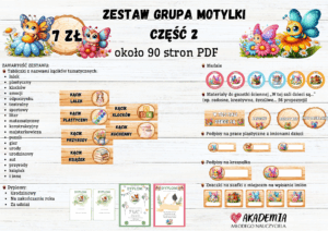 ZESTAW GRUPA MOTYLKI 2