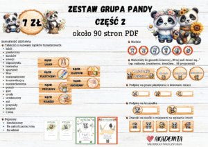 ZESTAW GRUPA PANDY 2