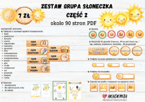 ZESTAW GRUPA SŁONECZKA 2