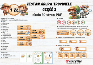ZESTAW GRUPA TROPICIELE 2