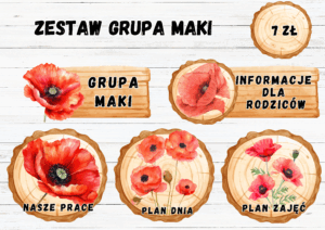 ZESTAW GRUPA MAKI